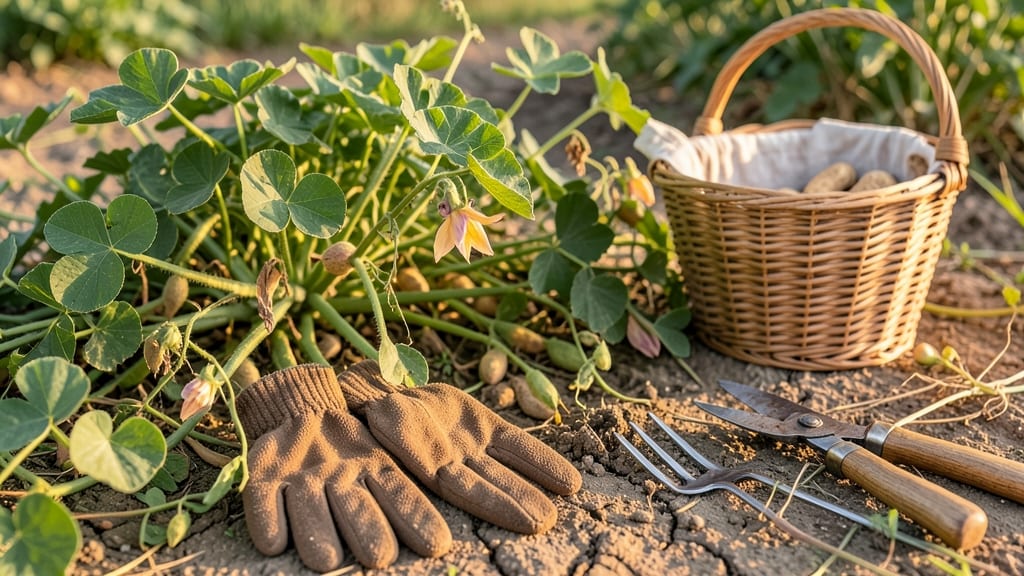 How to Harvest Groundnuts: When Soil Cracks and Pods Shatter Naturally