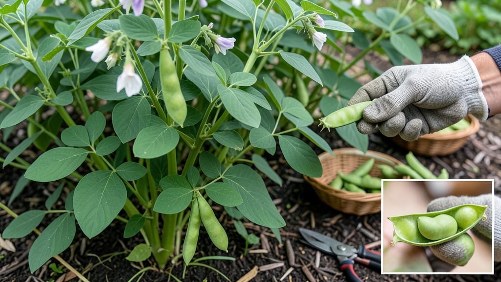 When to Harvest Edamame Beans: Pod Size & Color Check for Sweetest Taste
