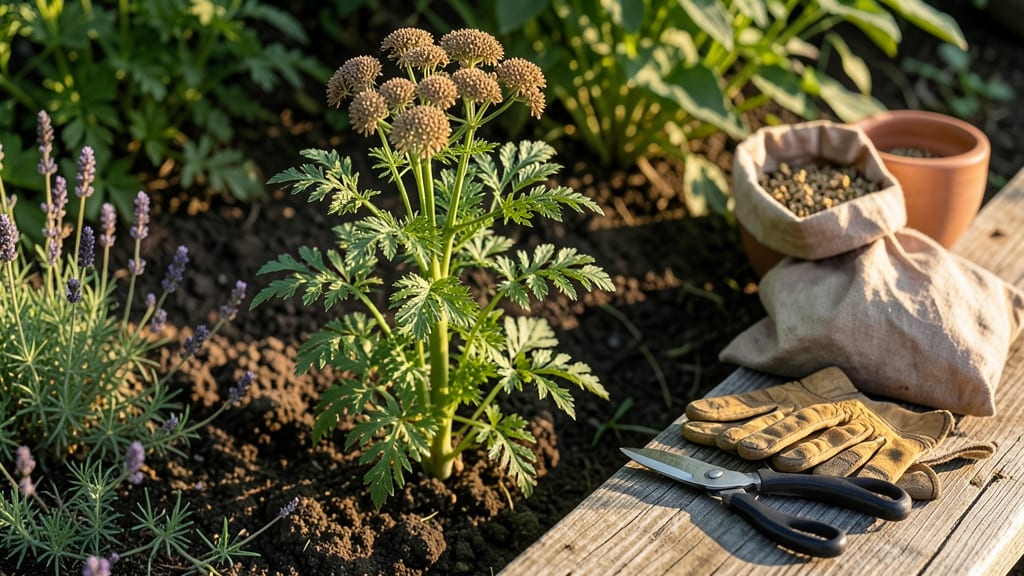 How to Harvest Coriander Seeds: When Pods Turn Brown and Crumble Easily