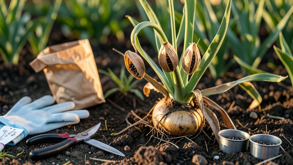 How to Harvest Tulip Seeds: Bulb Maturity Tests for Viable Germination