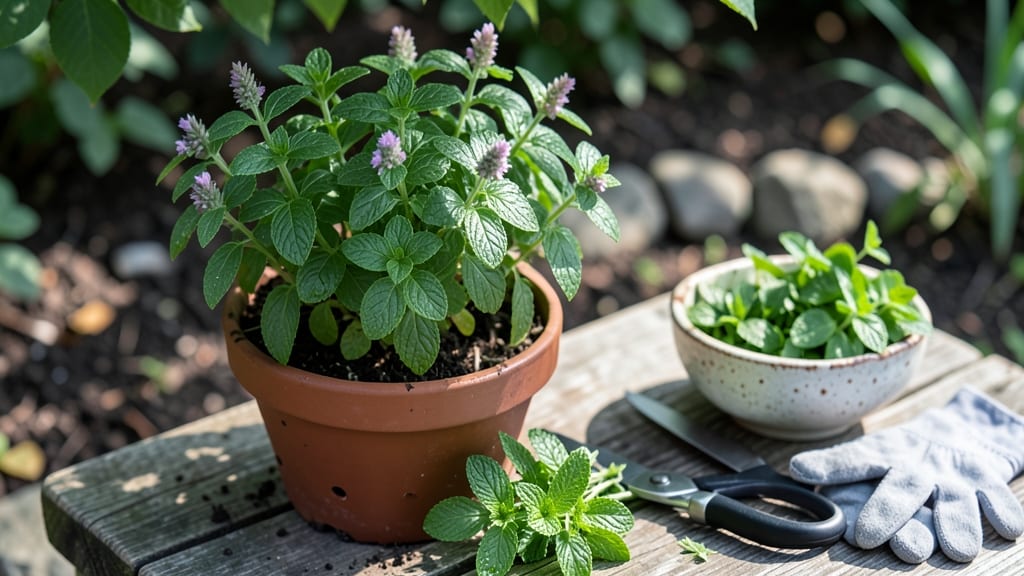 How to Harvest Peppermint: When Stems Snap Easily for Peak Oil Yield