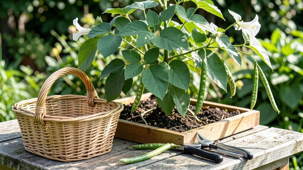 When to Harvest Dragon Tongue Beans: Seed Color Shift from Green to Purple Signals Peak Flavor