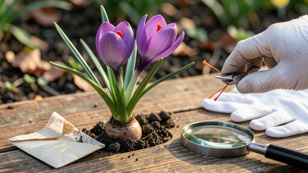 How to Harvest Saffron From Crocus: Stigma-By-Stigma Guide for Maximum Yield