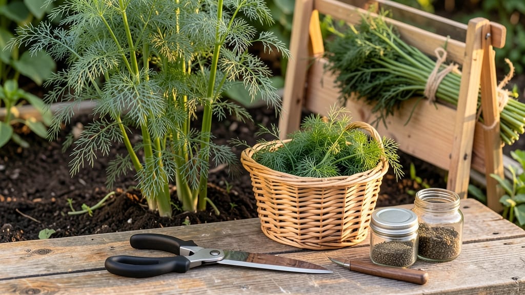 How to Harvest and Store Fresh Dill: Peak Flavor Preservation Tips