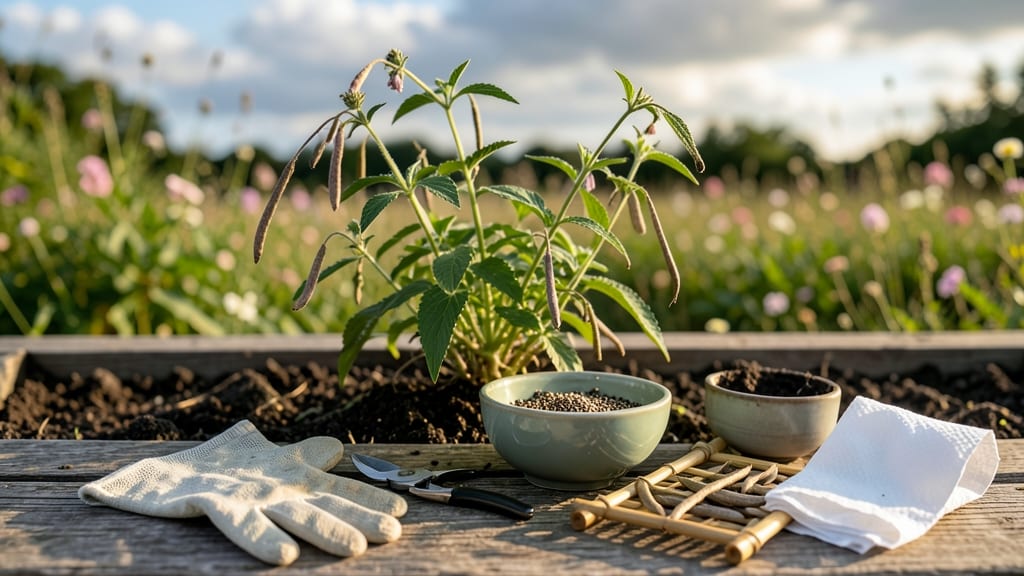 How to Harvest Chia Seeds: When Pods Turn Brown & Split Open Naturally