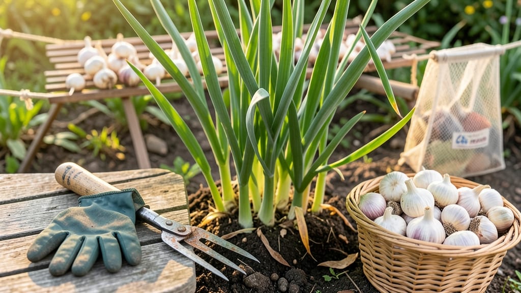 When to Harvest Garlic in Georgia: Scapes vs. Bulbs—When Each Peaks for Best Flavor