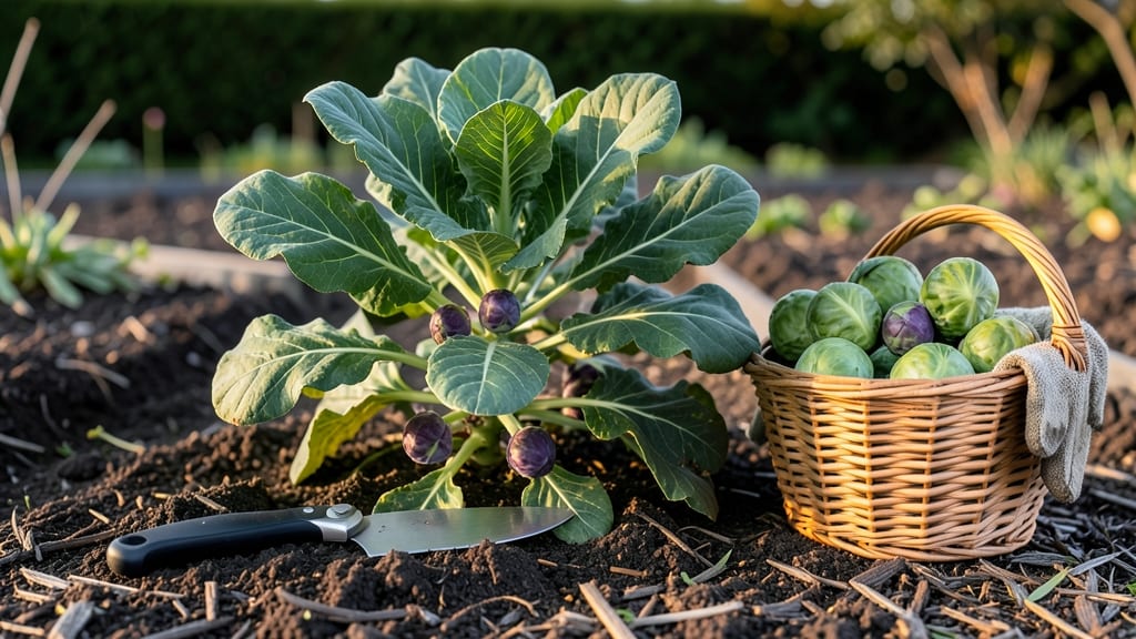 Brussel Sprouts Harvest Time: Tactile Tests for Crisp Buds Before Frost