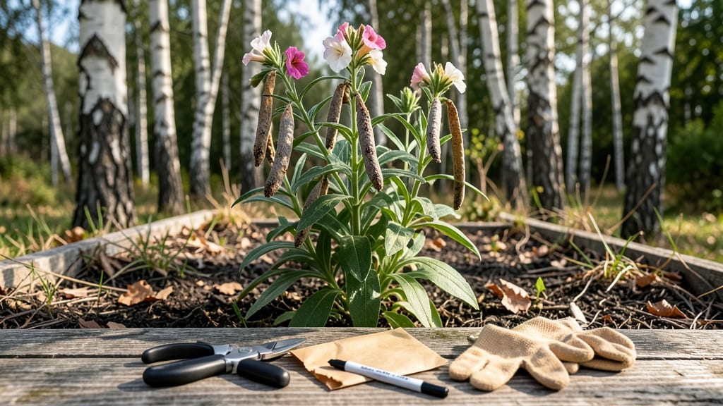 How to Harvest Snapdragon Seeds: When Pods Turn Brown & Crack for Easy Collection