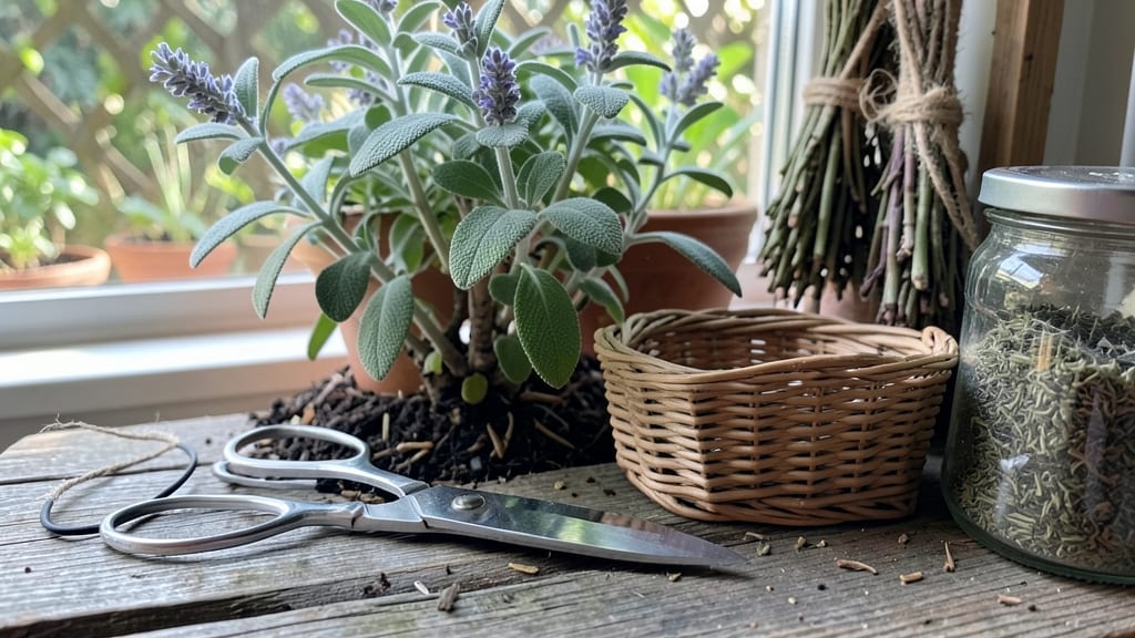 How to Harvest Sage for Winter: Drying Methods That Preserve Flavor and Color