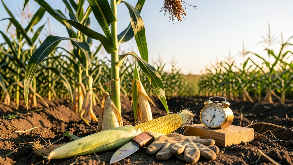 When Is Harvest Time for Corn: Silk Dries & Kernels Milk to Yellow