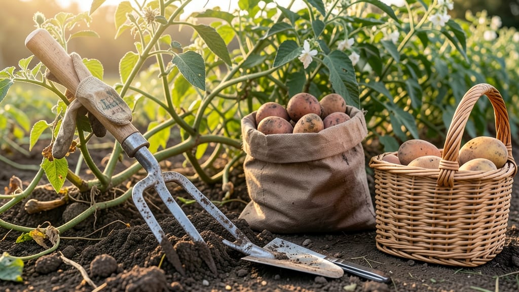 When to Harvest Potatoes in Idaho: Dig When Foliage Yellows and Tubers Feel Firm