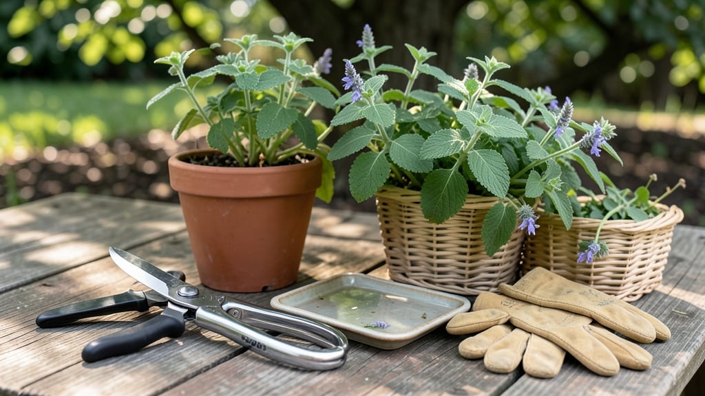 How to Harvest Catnip for Cats: When Leaves Crinkle & Smell Strongest