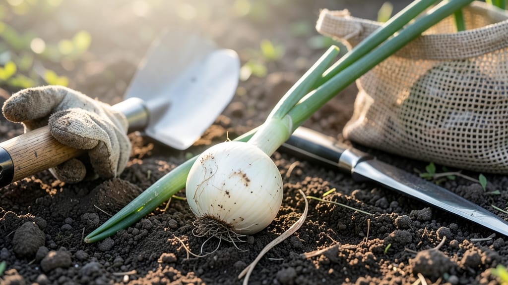 When to Harvest White Onions: Layer Color Shift Signals Peak Flavor
