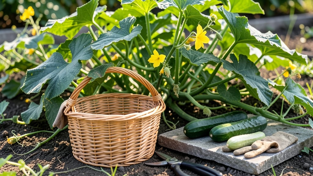 When to Harvest Cucumbers from Garden: 3 Size Checks for Peak Crunch