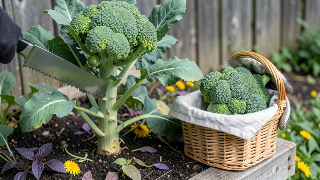 How to Harvest Brocolli: When and How to Pick for Regrowth & Sweetest Flavor