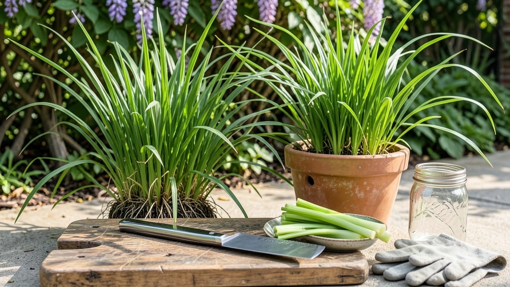 How to Harvest Lemongrass Without Killing the Plant: Trim 3 Inches Above Ground for Regrowth