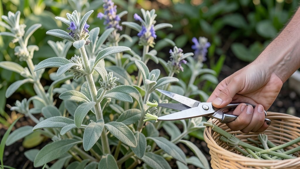 How to Harvest Sage So It Keeps Growing: Pruning Tricks for Year-Round Regrowth