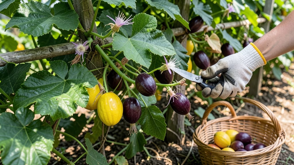Passionfruit Harvest Time: When Seeds Darken & Skin Gives Slightly (3 Key Clues)