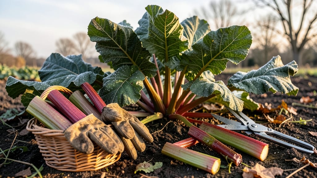 Can I Harvest Rhubarb in October: Late-Season Tips to Save Your Crop