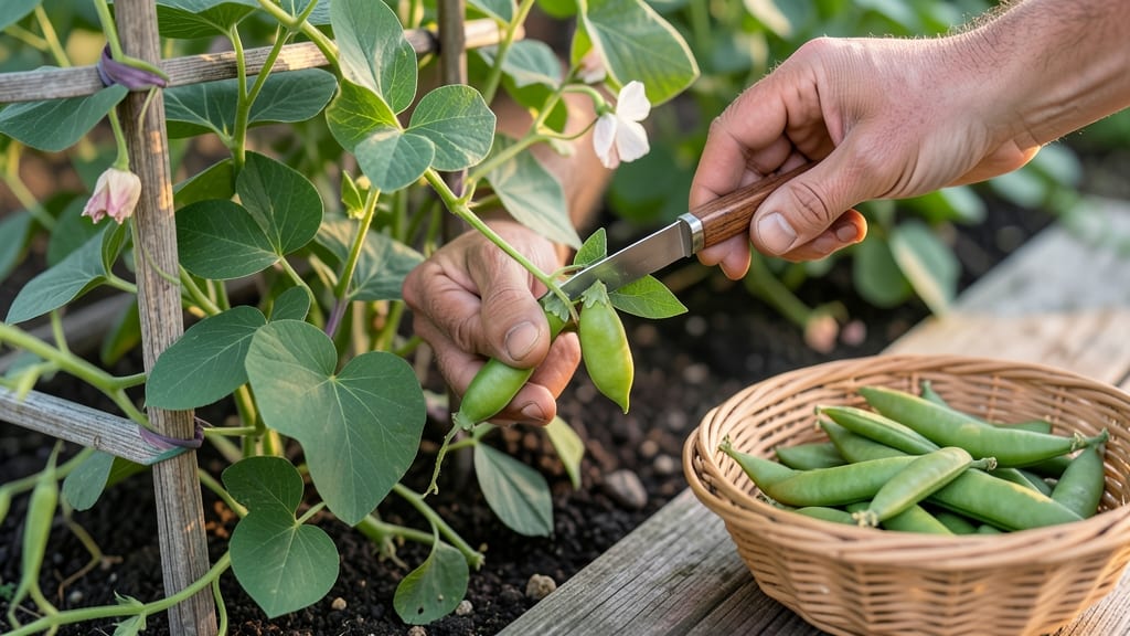 How to Harvest Green Peas: Pod Size, Color & Snap Test for Perfect Picking