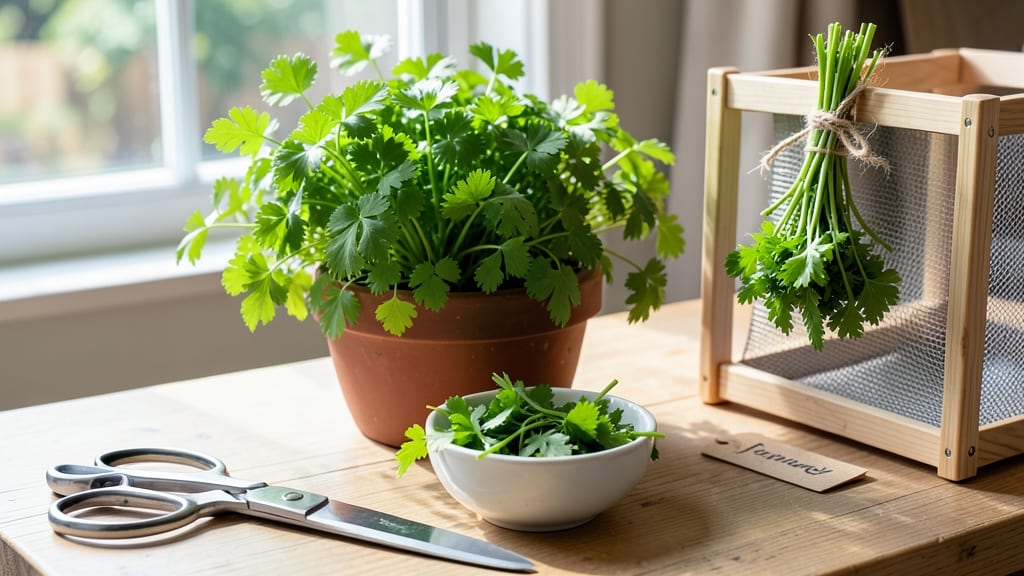 How to Harvest Parsley and Dry It: Preserve Flavor for Up to 1 Year