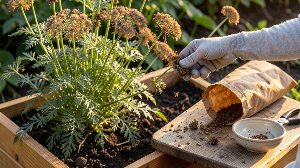 How to Harvest Dill Seeds: When Stems Turn Brown & Crack Open Naturally