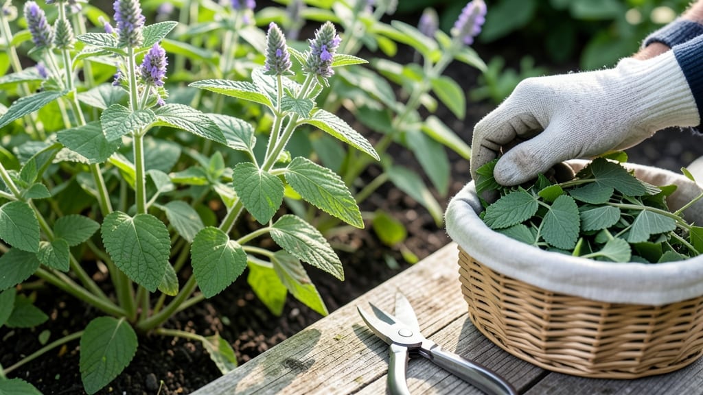 How to Harvest Catnip: When Leaves Reach Full Size for Maximum Pungency