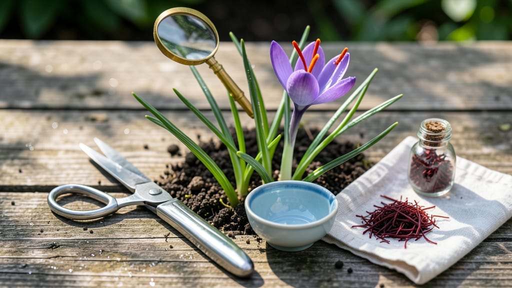How to Harvest Saffron: 3 Key Stigma Tests for Peak Flavor & Yield