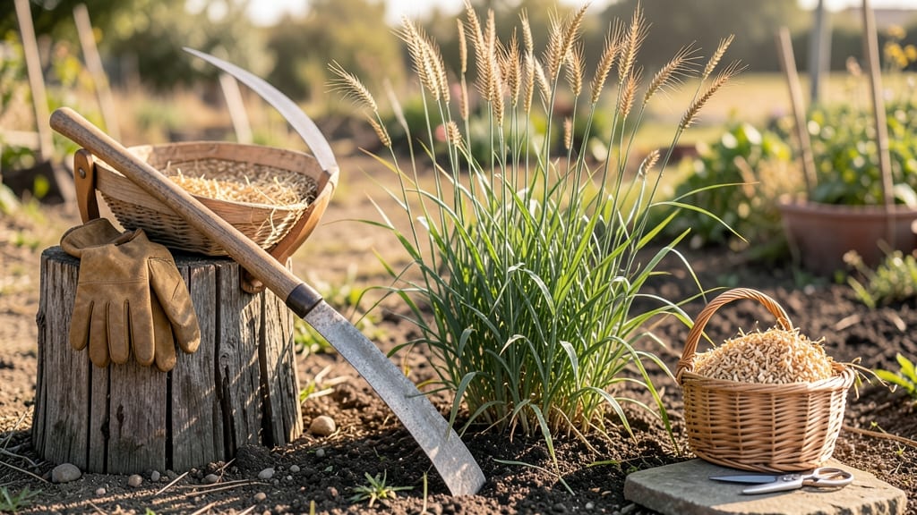 How to Harvest Oats: When Stems Turn Golden and Heads Dry Fully