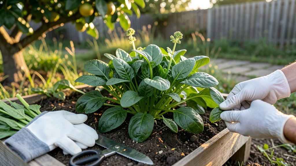 How to Harvest Spinach So It Keeps Growing: Cut-and-Come-Again Method Explained