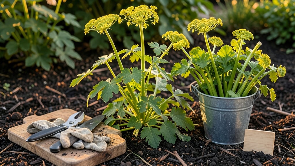 How to Harvest Lovage: When Stems Snap Cleanly for Maximum Flavor
