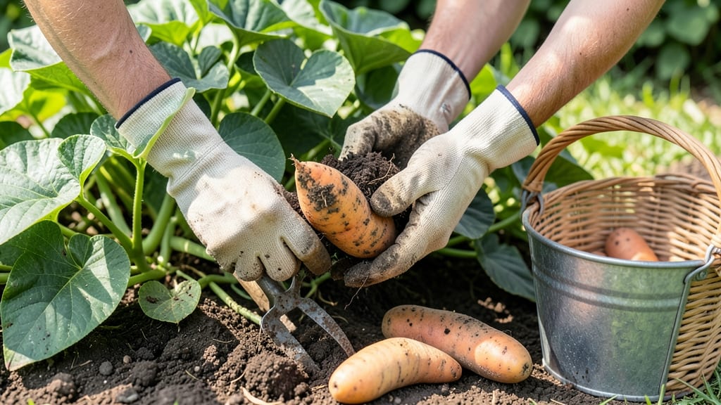 How Long to Harvest Sweet Potatoes: Skin Sloughs Easily When Fully Ripe